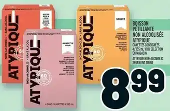 Metro Atypique Non-Alcoholic Sparkling Drink offer