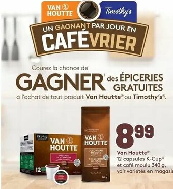 Metro Van Houtte 12 Capsules K-Cup offer