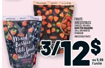 Metro Irresistible Fruits offer