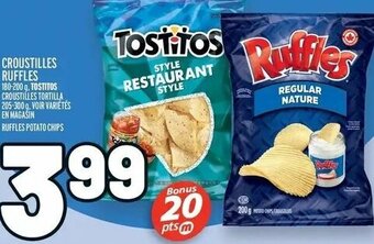 Metro Ruffles Potato chips offer