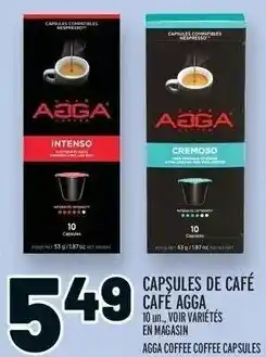 Metro Agga Coffee Coffee Capsules 10 un. offer