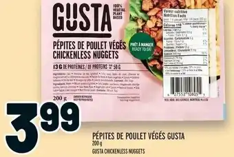Metro Gusta Chickenless Nuggets 200 g offer