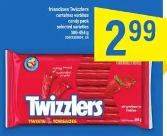 Maxi Twizzlers friandises 300-454 g offer