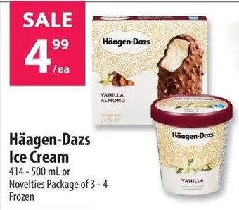 Co-op Haagen-Dazs ice cream 414-500 ml offer