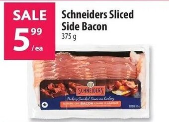 Co-op Schneiders Sliced Side Bacon 375g offer