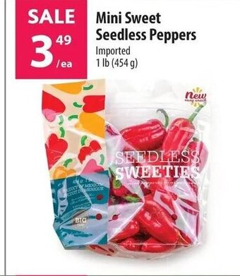 Co-op Mini Sweet Seedless Peppers offer
