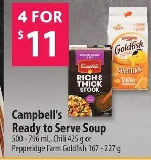 Co-op Campbell's Ready to Serve Soup offer