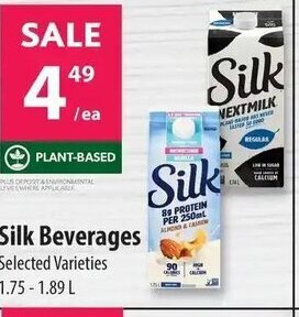 Co-op Silk Beverages offer