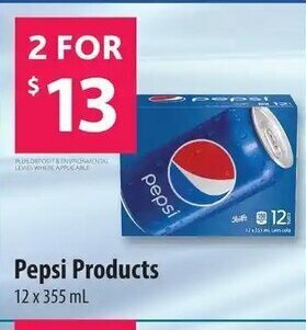 Co-op Pepsi Products 12 x 355ml offer
