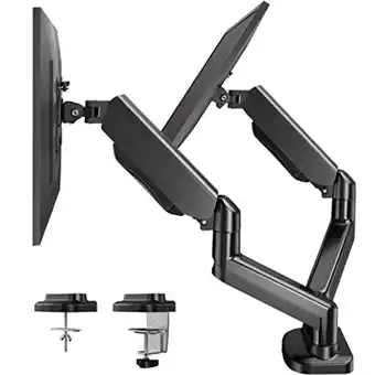 Amazon Huanuo dual monitor stand offer