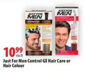 London Drugs Just for men control GX Hair care or hair colour offer