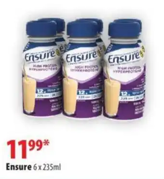 London Drugs Ensure 6 x 235ml offer