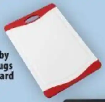 London Drugs Collection by london drugs cutting board white with red trim 36.5 x 25 x 1cm offer