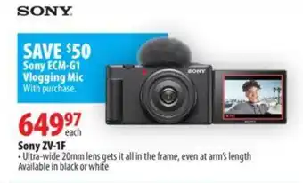 Sony ZV-1F