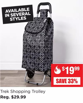 Kitchen Stuff Plus Trek shopping trolley offer