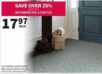 Co-op On Floorpops Peel & Stick Tile offer