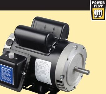 Princess Auto Open drip-proof electric motors offer