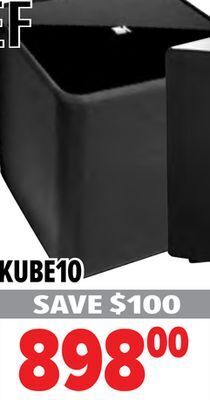 2001 Audio Video Kef powered subwoofers class d amps offer