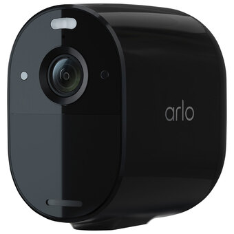 Best Buy Arlo essential spotlight wire-free indoor/outdoor 1080p security camera - black offer