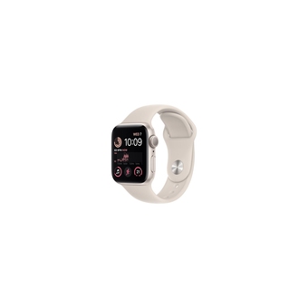Best Buy Open box - apple watch se (gps) 40mm starlight aluminum case with starlight sport band (2022) offer