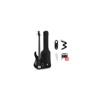 Best Buy Donner dpj-100 electric bass guitar 4 strings full-size standard bass pj-style electric bass offer