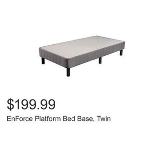 Costco Enforce platform bed base, twin offer
