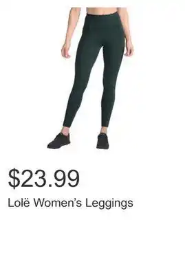 Costco Lolë women's leggings offer