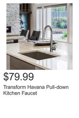 Costco Transform havana pull-down kitchen faucet offer