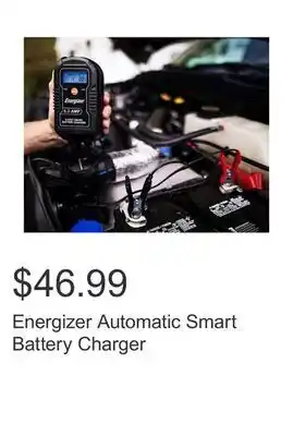 Costco Energizer automatic smart battery charger offer