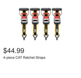 Costco 4-piece cat ratchet straps offer