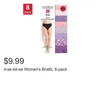 Costco It-se-bit-se women's briefs, 8-pack offer