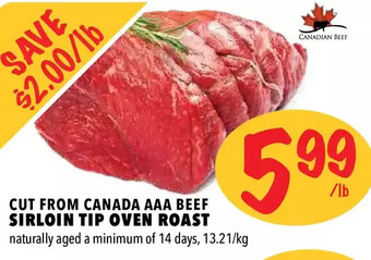 Farm Boy Sirloin tip oven roast offer