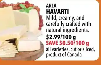 Farm Boy Arla havarti offer