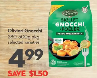 Longo's Olivieri gnocchi offer