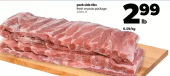Real Canadian Superstore Pork side ribs offer