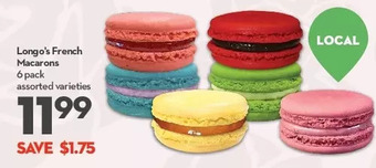 Longo's Longo's french macarons offer
