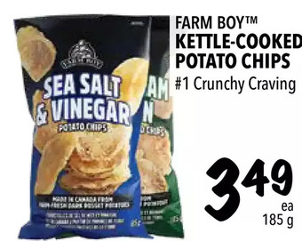 Farm Boy Farm boy kettle-cooked potato chips offer