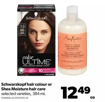 Real Canadian Superstore Schwarzkopf hair colour or shea moisture hair care offer
