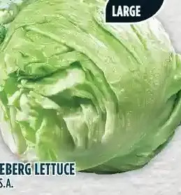 Marché Adonis Iceberg lettuce offer