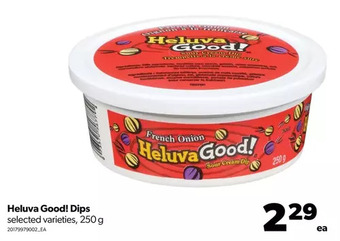 Real Canadian Superstore Heluva good! dips offer
