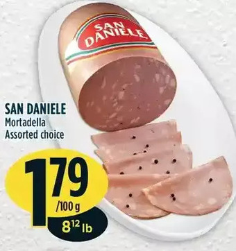 Marché Adonis San daniele mortadella offer