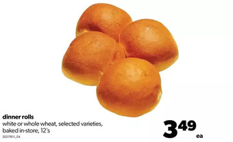 Real Canadian Superstore Dinner rolls offer