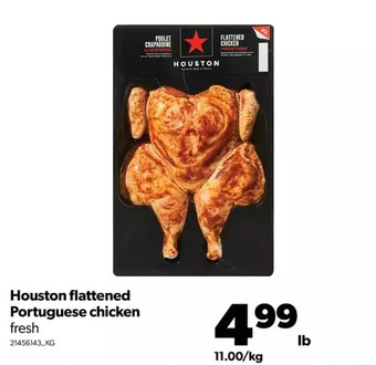 Real Canadian Superstore Houston flattened portuguese chicken offer