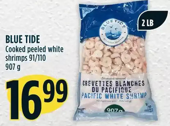 Marché Adonis Blue tide cooked peeled white shrimps offer