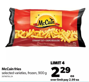 Real Canadian Superstore Mccain fries offer