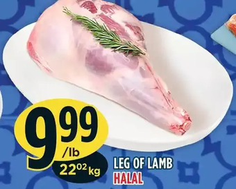 Marché Adonis Leg of lamb offer