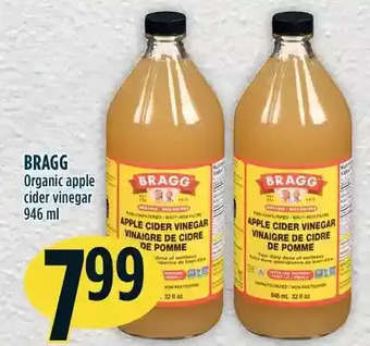 Marché Adonis Bragg organic apple cider vinegar offer