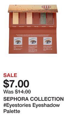 Sephora #eyestories eyeshadow palette offer