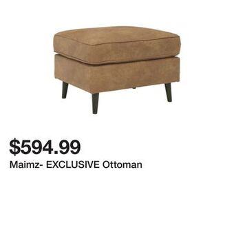 Ashley Furniture Maimz- exclusive ottoman offer