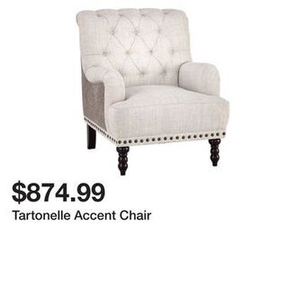 Ashley Furniture Tartonelle accent chair offer